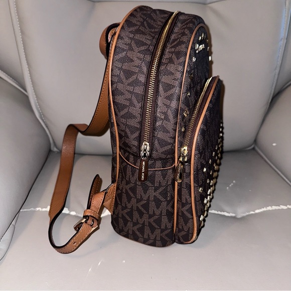 Michael Kors Medium Abbey Backpack Studded - Picture 2 of 13